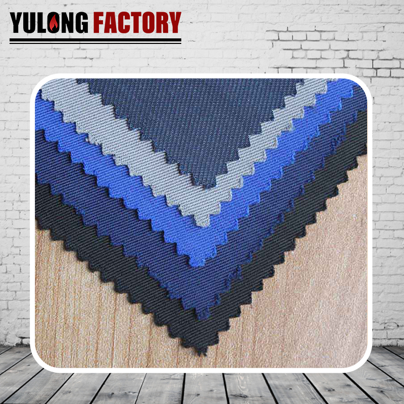 棉錦88/12阻燃防電弧斜紋面料