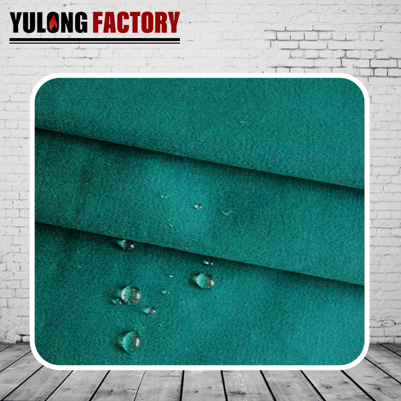 棉錦斜紋抗油拒水阻燃防電弧面料